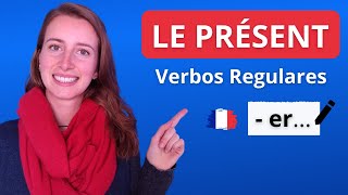 El Tiempo PRESENTE En Francés 🇫🇷 Conjugación De Verbos Regulares er [upl. by Lou]