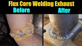 How To Weld Thin Metal Using Flux Core Gasless Welder  Flux Core Welding Tips And Tricks [upl. by Esir3]