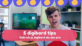 5 tips om alles uit je Digibord te halen  Gebruik je Digibord als een Pro [upl. by Mook672]