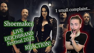 Nightwish  Shoemaker  LIVE DEICHBRAND Festival 2022  REACTION [upl. by Maffa]