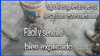 Prueba este metodo para tapar las grietas en impermeabilizado💧  Fácil y rápido [upl. by Yarrum557]