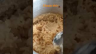 Chaula khiri recipe easy recipe sweet discshortsvideo [upl. by Anoid]