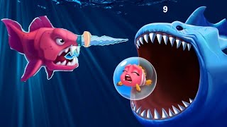 Fishdom help The fish Eat fish android ios gameplay [upl. by Nomor]