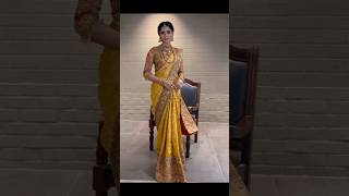 South Indian wedding saree collection 🤗🤗 fashion [upl. by Repard]