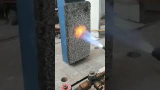 Mineral thermal insulation test civilengineering shortvideo minerals test machine [upl. by Henka]