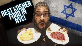 BEST KOSHER FOOD IN NEW YORK CITY  Top 5 Kosher restaurants in NYC [upl. by Maxma]