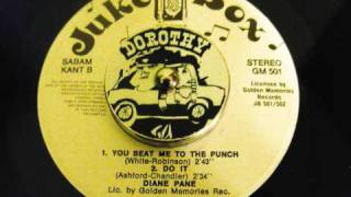 Diane Pane  You Beat Me To The Punch [upl. by Fisoi]