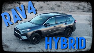 2022 Toyota RAV4 XSE Hybrid Review [upl. by Danczyk]