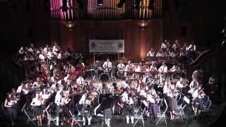 The Eightsome Reel by Ayrshire Fiddle Orchestra at Ayr Town Hall  Summer 2013 [upl. by Ahsikrats]