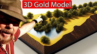 3D Models for Placer GOLD Find Gold Every Time 🥇🏞️ [upl. by Alba]