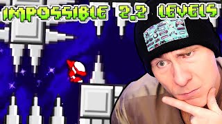 IMPOSSIBLE LEVELS in GEOMETRY DASH 22 [upl. by Aihsele]