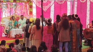 Sanarti Welcome Mundari 2023 Marriage Swagat Video amp Mundari Durang Prinsi Topno [upl. by Barty604]