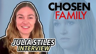 Julia Stiles interview quotChosen Familyquot [upl. by Dianthe]