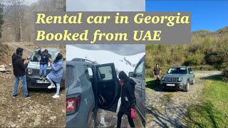 How to take a rent a car in Georgia from UAEEasy Travel in Georgia without tour guideEnglish title [upl. by Kacy]