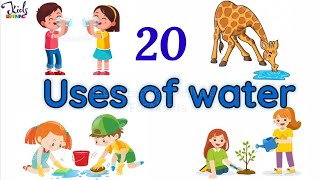 20 Uses Of Water  Different Uses Of Water  Water Uses In English 10UsesOfWater [upl. by Adama]