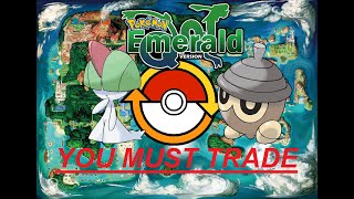 Pokémon Challenge Livestream  Emerald with ONLY InGame Traded Pokémon p2 ► NO ITEMS IN BATTLE [upl. by Aeynod436]