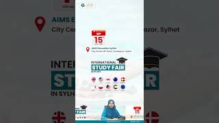 International Study Fair in Sylhet event  Study MultiDestination with AIMS Education Sylhet [upl. by Idell]