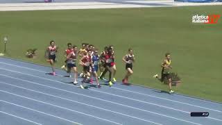 Francesco Bigoni  1500 m  Caorle 25062023 Campionati Italiani Allievi [upl. by Pirnot532]