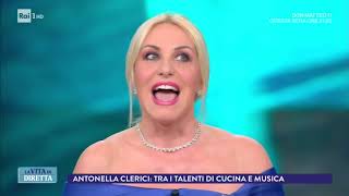 Antonella Clerici Story tra i talenti di cucina e musica  La Vita in Diretta 01032018 [upl. by Erised]