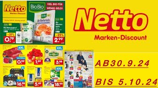 NETTO Angebote Prospekt Werbung Aktionen Gültig von 25924 bis 51024​⁠Werbungde [upl. by Argyres]