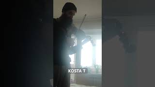 Kosta T violin 🎻 improvisation music скрипка solo avantgarde contemporary скрипач violinist [upl. by Nnylg901]