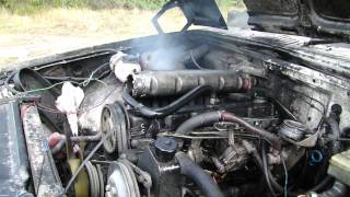 Volvo 740 diesel starting HD [upl. by Wilhelm]