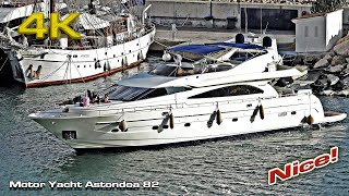 Motor Yacht Astondoa 82 docking Altea 2024 [upl. by Ecam724]