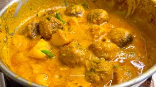 নারকেল বাটায় কাঁচাকলার কোপ্তা কারি । Narkel Batay Kachakolar Kofta Curry ❤️ Kachakolar Kofta Curry [upl. by Ennovehc240]