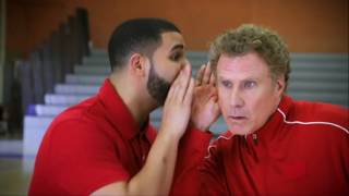 Drake and Will Ferrell Handshake Lessons  NBA Awards 2017  NBA on TNT [upl. by Neural]