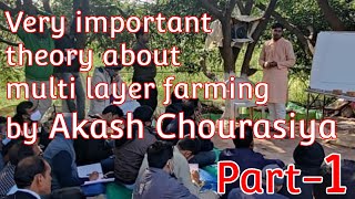 Very important theory about multi layer farming by Akash Chourasiya Part1 [upl. by Reeba]