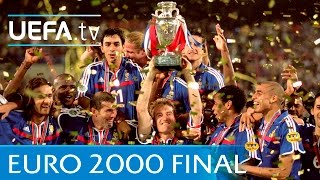 France v Italy UEFA EURO 2000 final highlights [upl. by Anirbac]