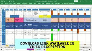 Excel Template Preventive Maintenance PM Scheduling Dashboard [upl. by Stedt]