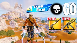 60 Elimination Solo Vs Squads Wins Full Gameplay NEW FORTNITE SEASON [upl. by Ecilahs688]