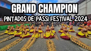 GRAND CHAMPION Tribu Baklud  Pintados De Pasi Festival 2024 Street Dancing Competition [upl. by Pate198]