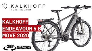 Kalkhoff Endeavour 5B Move toronto grey matte 2020 360 spin bike review [upl. by Ecyaj418]