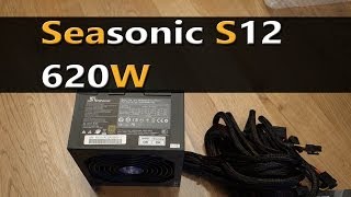 Seasonic S12 II 620W unboxing review [upl. by Bride]