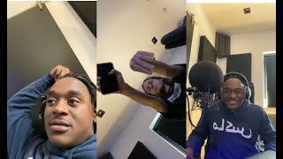 TyFontaine1800 recording a new Song [upl. by Crystie]