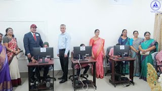 Inauguration of Computer Lab at NLCIL’s patronized Sneha Opportunity School Neyveli on 09112023 [upl. by Ainod106]