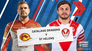 Catalans Dragons v St Helens 180317 [upl. by Nester576]