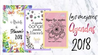 3 AGENDAS 2018 PARA IMPRIMIR GRATIS sin fechas [upl. by Ainecey92]