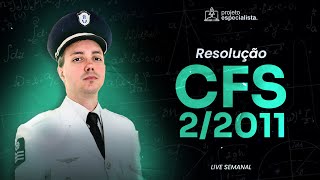 Live Semanal 04  Resolução CFS 22011  Física [upl. by Llewxam563]