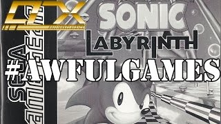 AWFUL GAME Sonic Labyrinth Sega Game Gear  Part 2  AllieRXClassics [upl. by Daffi845]