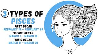 Different Types of Pisces Personality  Understanding Pisces Decans pisces [upl. by Saunder384]