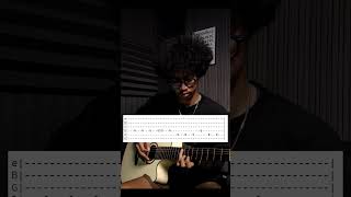 Guitar tab Waking up together with you  Ardhito Pramono foryou guitar fypシ゚viral indomusikgram [upl. by Eclud561]