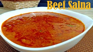 Perfect Hotel Beef Salna  Easy amp Tasty Restaurant Style Salna  Special Beef Salna Gravy [upl. by Normy]