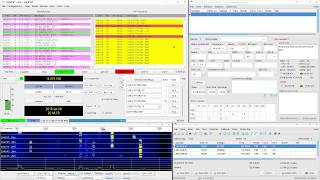 WSJTX FT8 QSO [upl. by Ihcehcu]