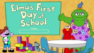 SonicTheGamer666 Plays Elmos First Day of School [upl. by Nawek592]