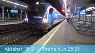 CD Railjet 1216 amp EC 76 quotAntonin Dvorakquot TrainView 122 SüdbahnTour´14 [upl. by Enibas]