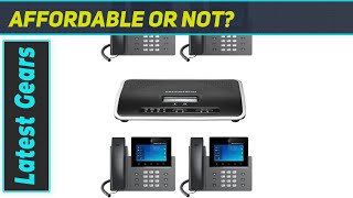 Grandstream GXV3350 IP Phone and UCM6202 IP PBX Best SMB Communication Setup [upl. by Ahsyak691]