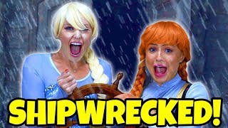 FROZEN ELSA AND ANNA SEARCH FOR THEIR PARENTS BELLE FINDS OUT THE TRUE STORY Totally TV Parody [upl. by Ogirdor]